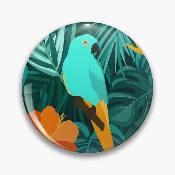 Item preview, Parrots Exotic Pattern designed and sold by PinkRye.