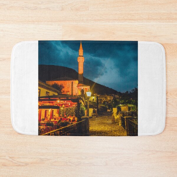 Item preview, Mostar at night designed and sold by MarioGuti.