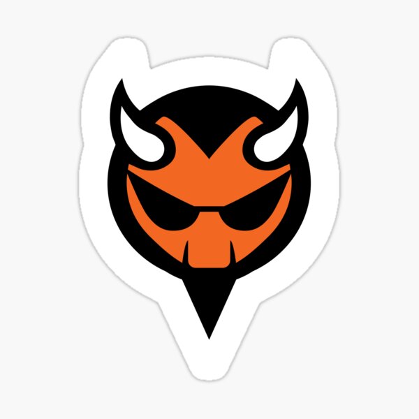 Goin' Deep Show Classic Little Devil Logo Sticker Sticker