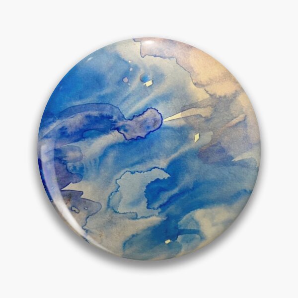 Item preview, Blue Watercolor Abstract I designed and sold by kahlowa.