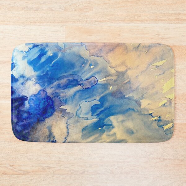 Item preview, Blue Watercolor Abstract I designed and sold by kahlowa.