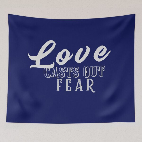 Item preview, Love Casts Out Fear 1 John 4:18  designed and sold by loveoceanair.