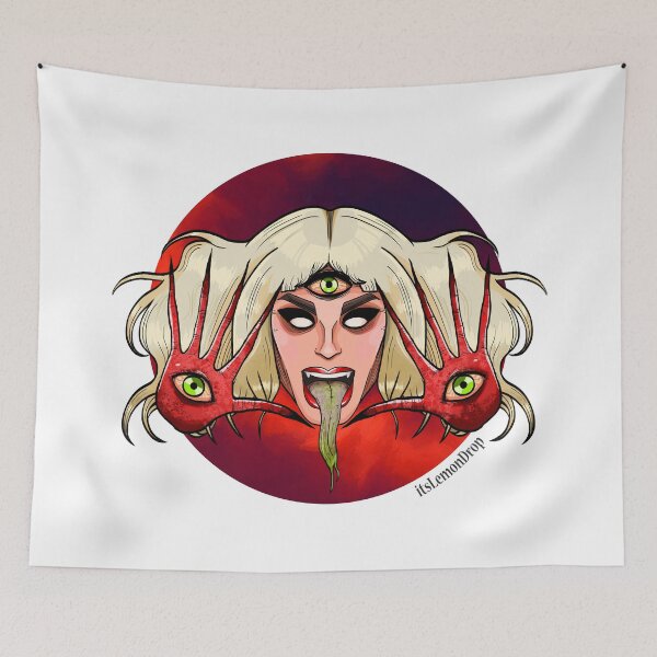 Item preview, THIRD EYE KATYA (RED) designed and sold by itslemondrop.
