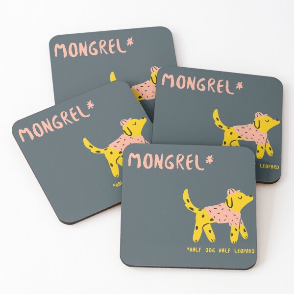 Item preview, Mongrel Dog (half dog, half leopard) designed and sold by TheVintageGuild.