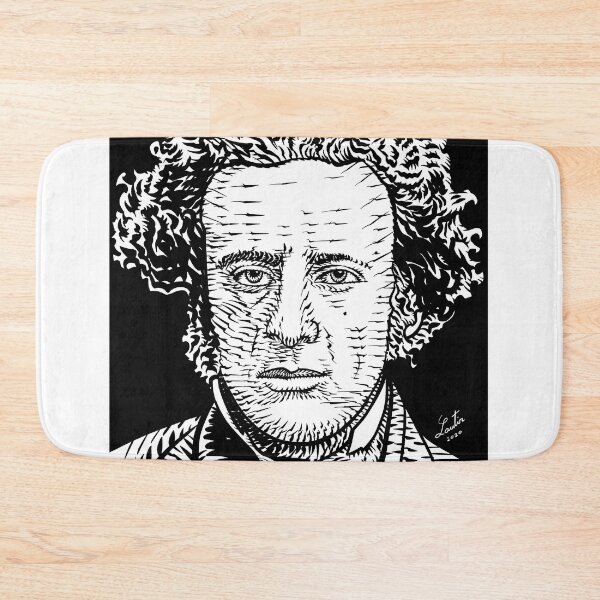 Item preview, JOHN EVERETT MILLAIS ink portrait designed and sold by lautir.