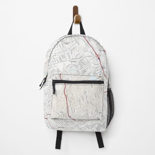 Item preview, Beverly Hills, CA Topographical Map Clean designed and sold by PGHPhotoCo.