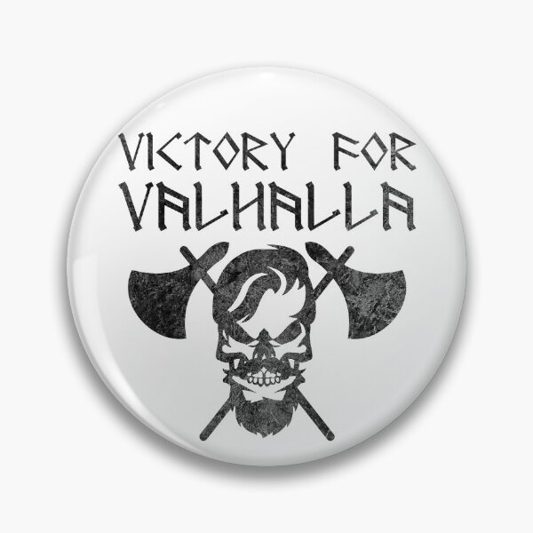 Item preview, Victory For Valhalla Skull Viking Beard designed and sold by DerNerd.