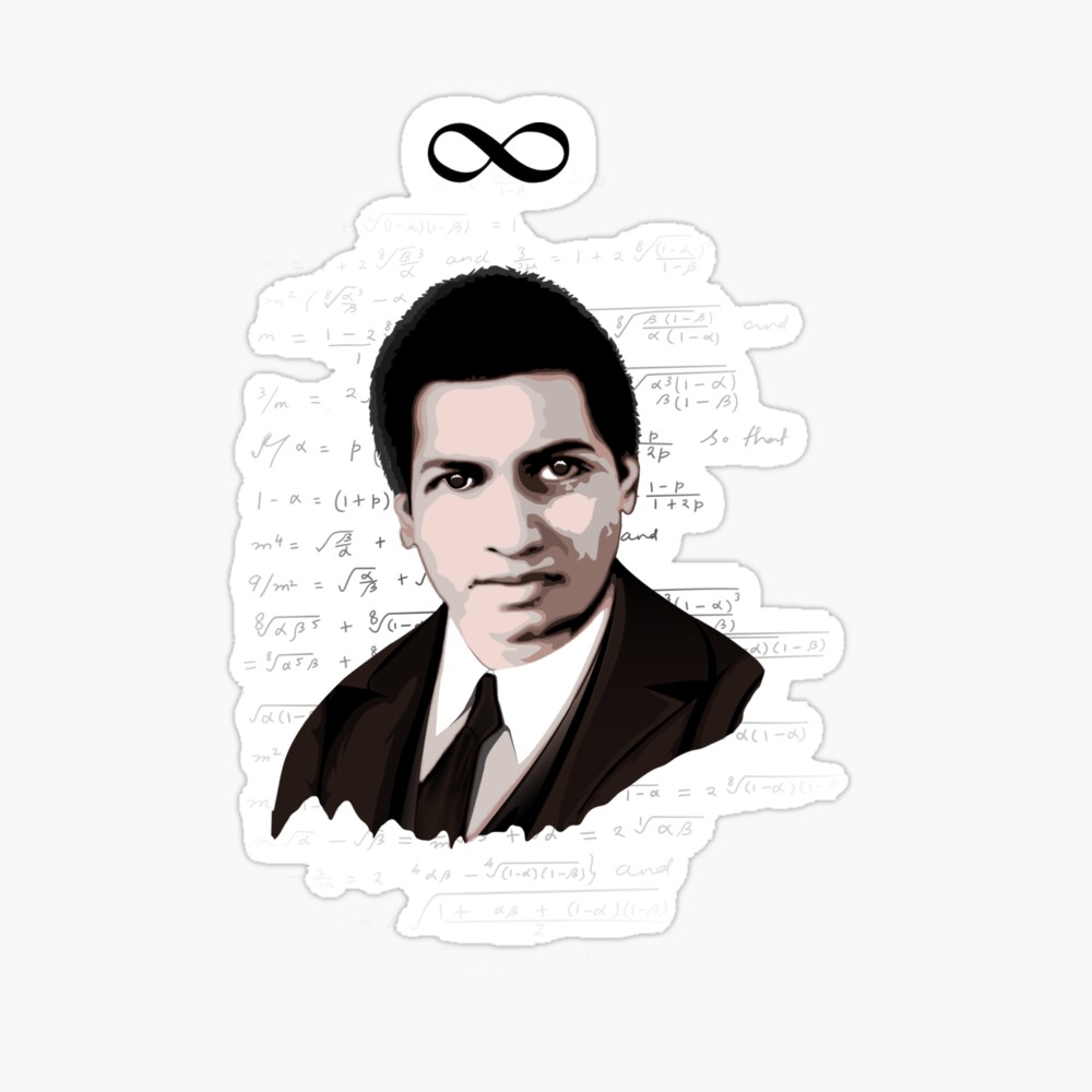 How to draw Srinivasa Ramanujan Drawing // Mathematics Day drawing - YouTube