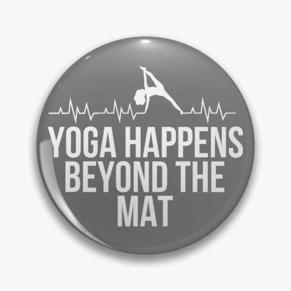 Item preview, Yoga Happens Beyond The Mat designed and sold by Jajulile.