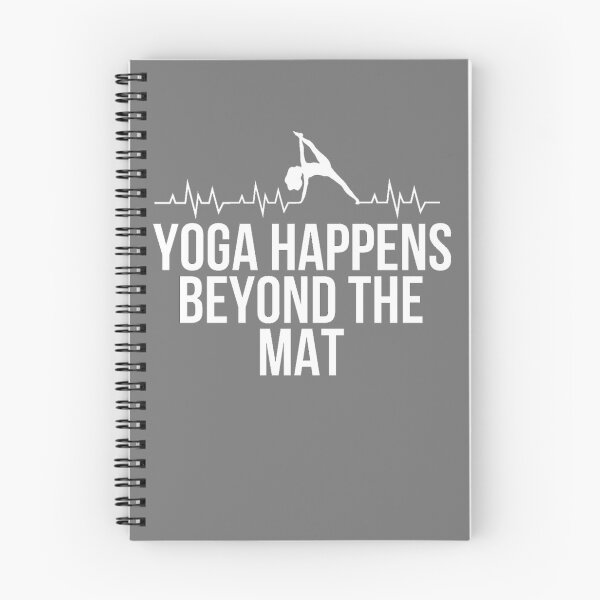 Item preview, Yoga Happens Beyond The Mat designed and sold by Jajulile.