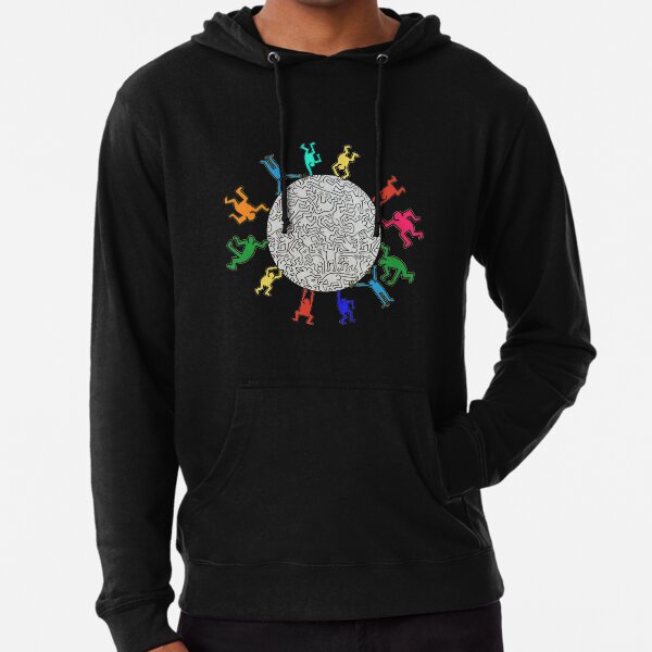 Keith Haring Sudadera ligera con capucha