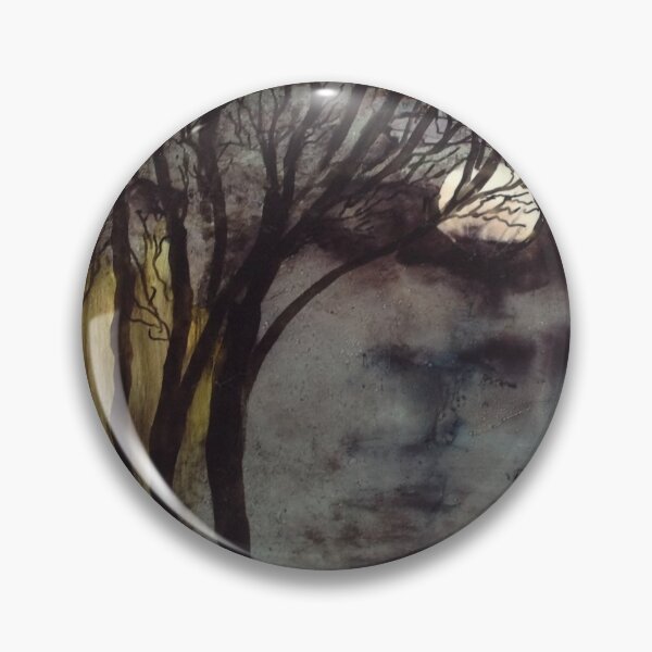 Item preview, Moonlit Garden Painting designed and sold by judithinkwell.