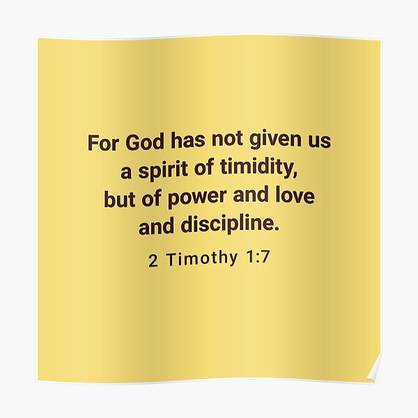 2 timothy 1v7