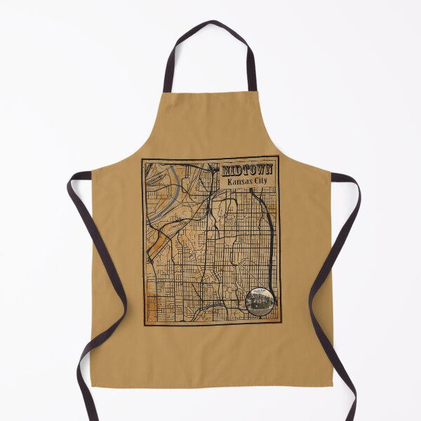 Item preview, Vintage Midtown Kansas City Map designed and sold by kelbyredux.