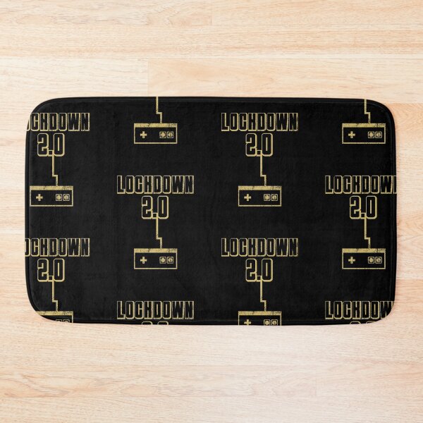 Item preview, lockdown 2.0 retro quarantine-gaming designed and sold by hummyteez.
