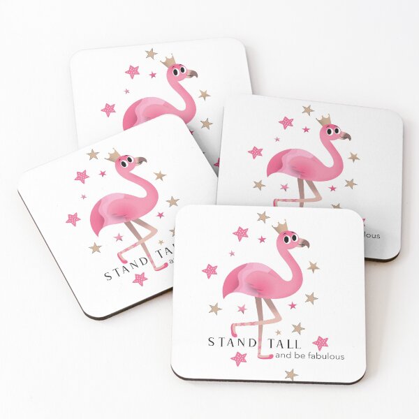 Item preview, Stand Tall and Be Fabulous Flamingo Design designed and sold by kelseypryor11.