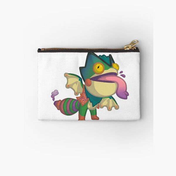 Item preview, Colored Monster Crossing Puck Pukei Pukei (Right Facing) designed and sold by shaffersaurus.