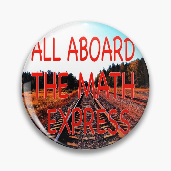 Item preview, All Aboard The Math Express Rails Photo designed and sold by EdwardMonet.