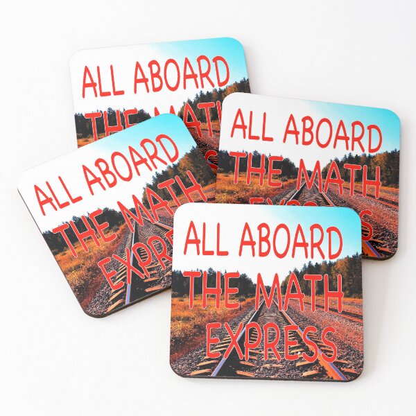Item preview, All Aboard The Math Express Rails Photo designed and sold by EdwardMonet.