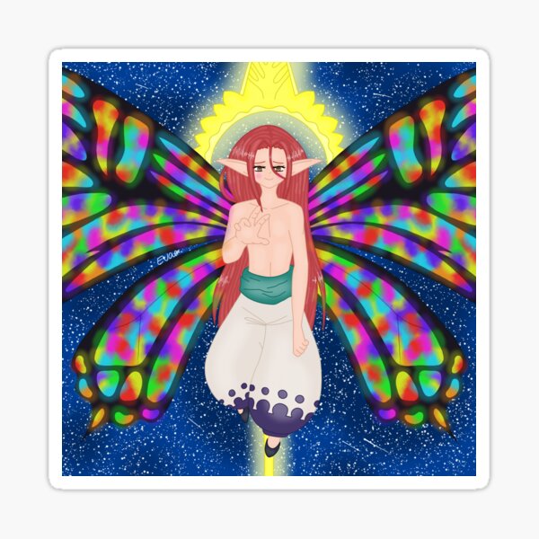 Vista previa del artículo con la obra «Gloxinia rey de las hadas», diseñado y vendido por ghevacos.