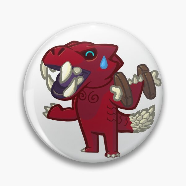 Item preview, Colored Monster Crossing Odie Odogaron  designed and sold by shaffersaurus.
