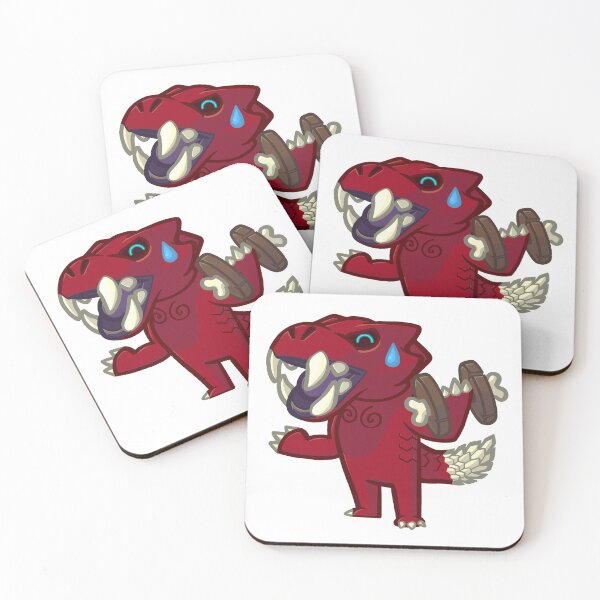 Item preview, Colored Monster Crossing Odie Odogaron  designed and sold by shaffersaurus.