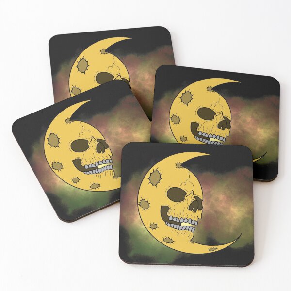 Item preview, Skull moon with a nebula designed and sold by BV-creas.