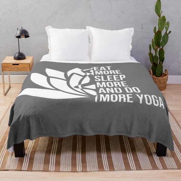 Item preview, Eat More Sleep More And Do More Yoga designed and sold by Jajulile.
