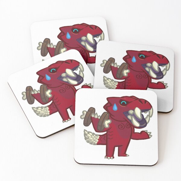 Item preview, Colored Monster Crossing Odie Odogaron  (Right Facing) designed and sold by shaffersaurus.