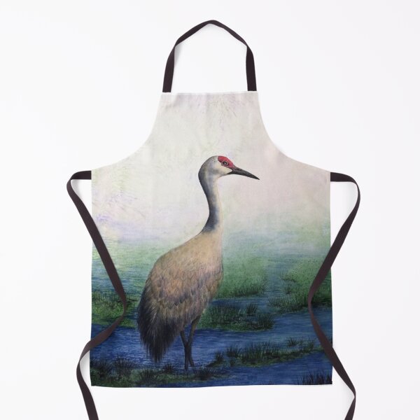 Item preview, Sandhill Crane Original Watercolor designed and sold by muralmouse.