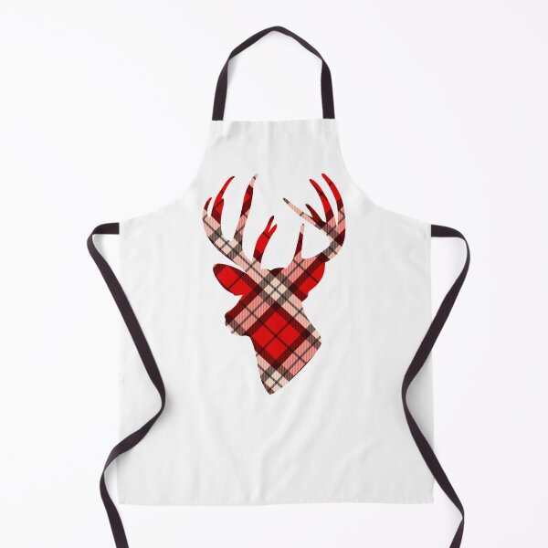 Item preview, Red Plaid Deer Head designed and sold by Meliafroggy.