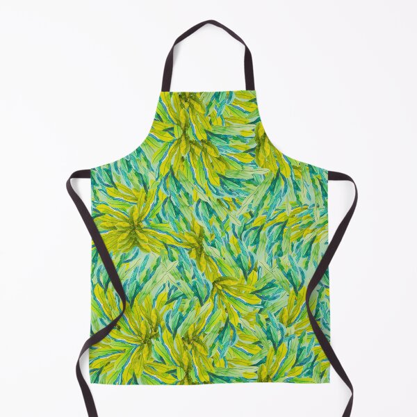 Item preview, Green tropic watercolor garden designed and sold by Karla Perez.
