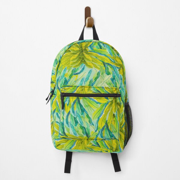 Item preview, Green tropic watercolor garden designed and sold by Karla Perez.