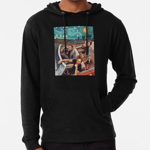 Berühmte Künstler, Vincent Van Gogh, Frida Kahlo, Salvador Dali, Banksy, Van Gogh, Frida, Dali, Künstler Parodie Fan Art Leichter Hoodie