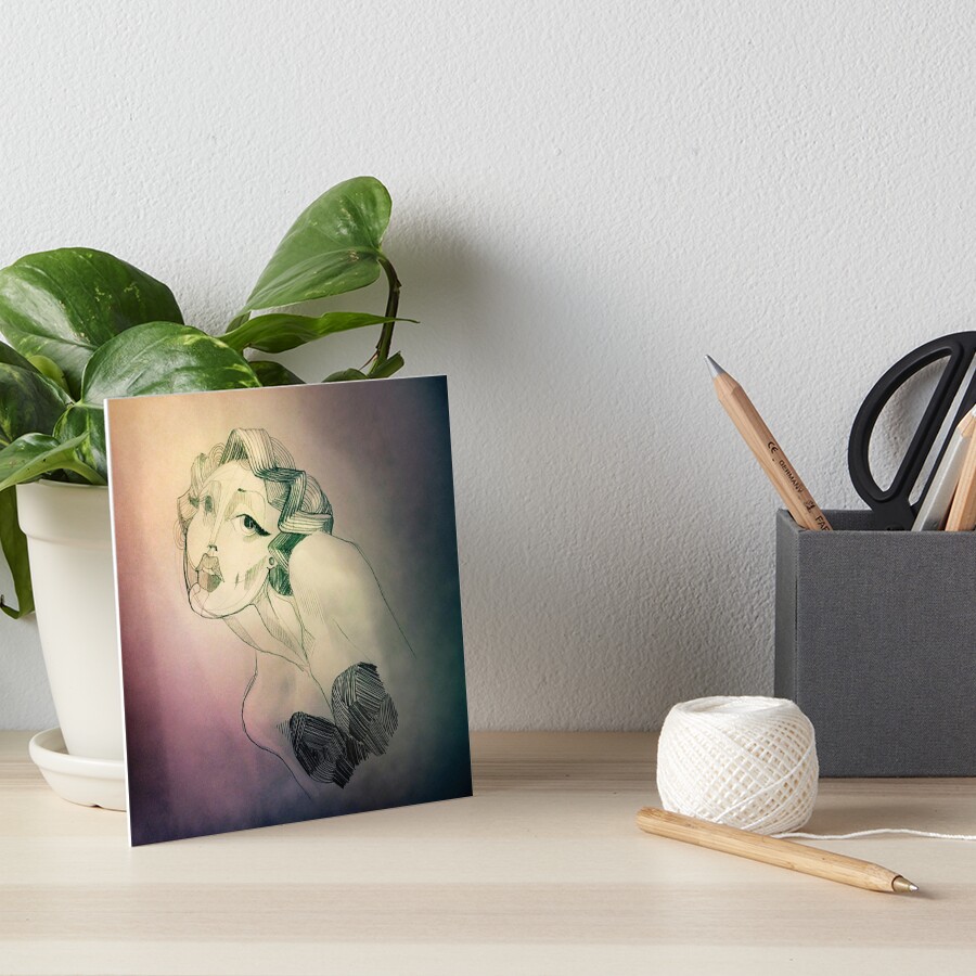Item preview, Art Board Print designed and sold by denniepasion1.
