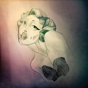 Artwork thumbnail, Screen Siren (by Dennie Pasion and illustrated by Isadora Bojovic) by Dennie Pasion