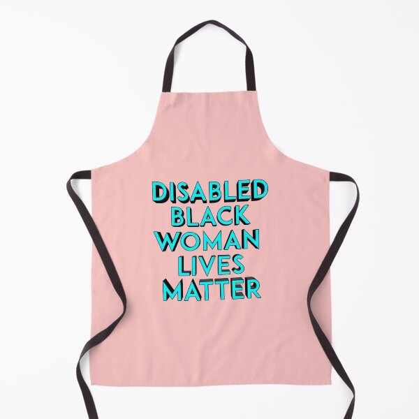 Item preview, Disabled Black Woman Lives Matter 001 designed and sold by ITALY-Roselli-.