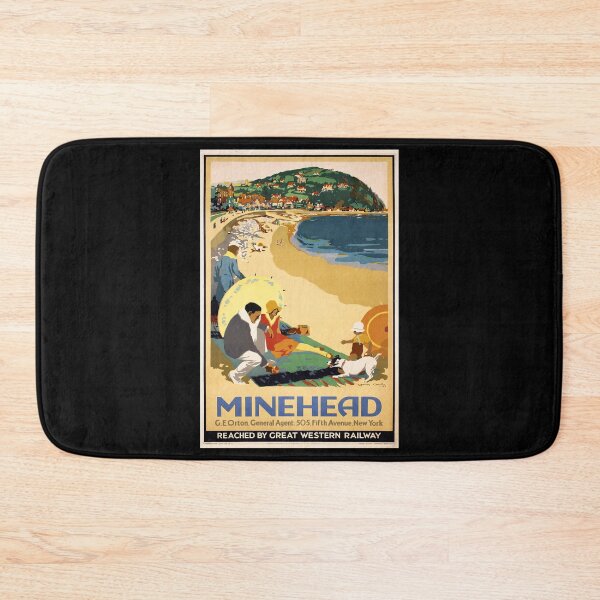 Item preview, retro Minehead designed and sold by CorasPosters.