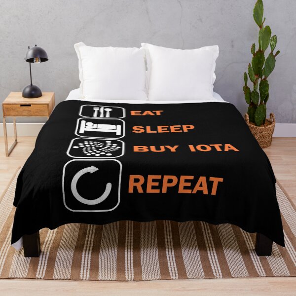 Item preview, Eat Sleep Buy IOTA Repeat MIOTA HODL HODLer designed and sold by DerNerd.