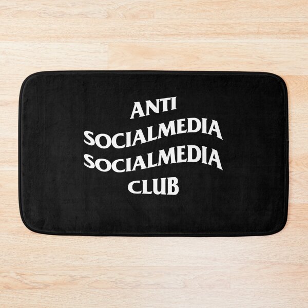 Item preview, ANTI SOCIALMEDIA SOCIALMEDIA CLUB designed and sold by LongWinded.