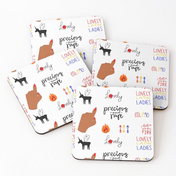 Item preview, Preciosa Hermandad: paquete de pegatinas/patrones designed and sold by allthe-cats.