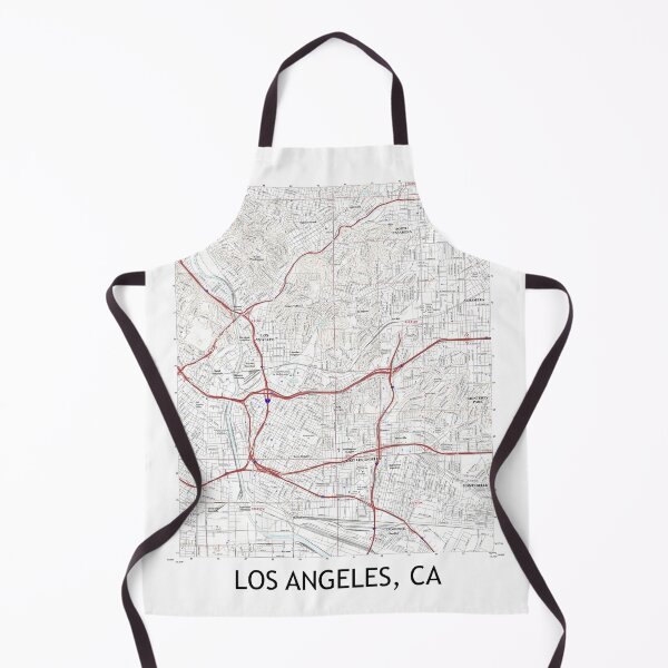 Item preview, Los Angeles, CA Topographical Map Clean designed and sold by PGHPhotoCo.