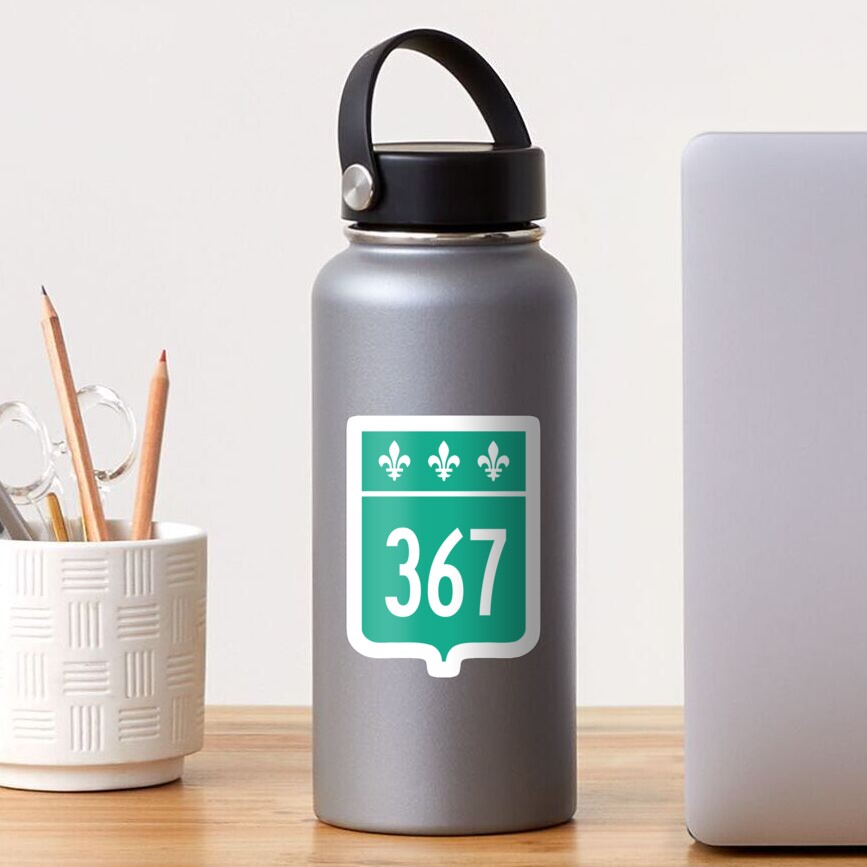 "Quebec Provincial Highway 367 (Area Code 367)" Sticker for Sale by ...