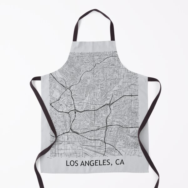 Item preview, Los Angeles, CA Topographical Map Grey designed and sold by PGHPhotoCo.