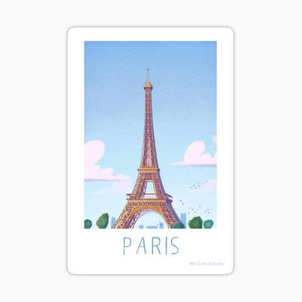 Paris's Eifel Tower Sticker