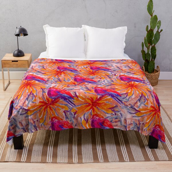 Item preview, Orange birds jungle designed and sold by Karla Perez.