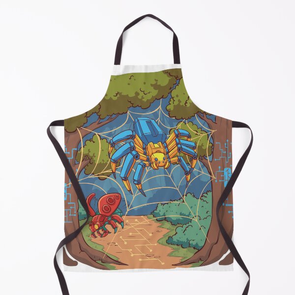 Item preview, Robot insects are invading the woods designed and sold by MissCookieFairy.