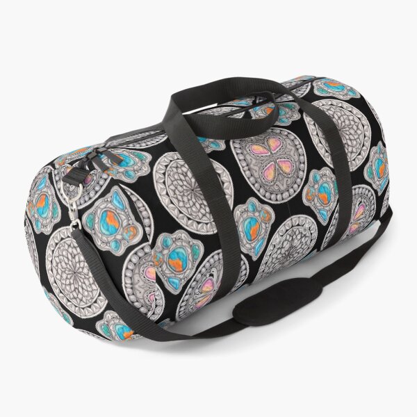 Item preview, Dewdrops to Gems Mosaic - Black Background designed and sold by hadesigns.
