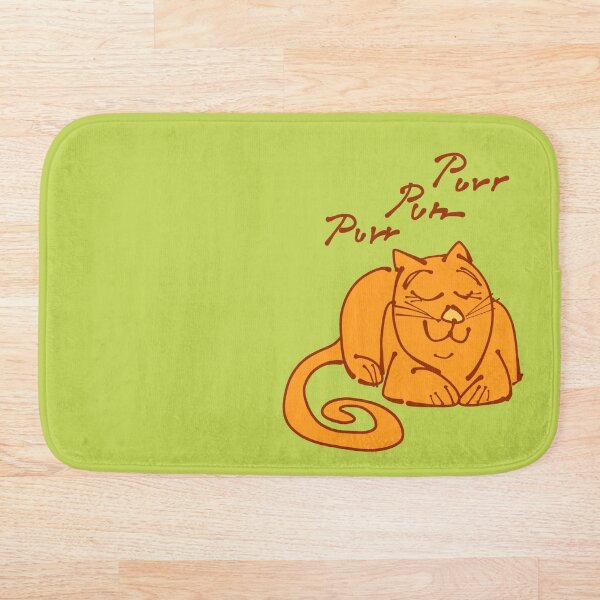 Item preview, Happy kitty, sleepy kitty, PURR - PURR - PURR ... designed and sold by Beate Rocholz.