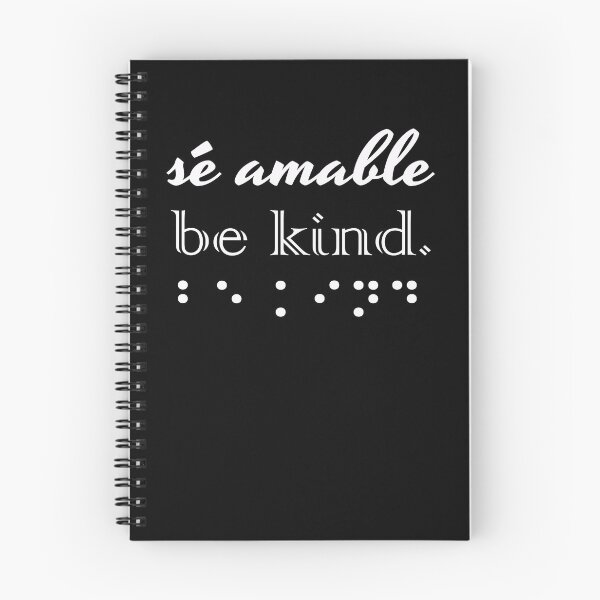 Item preview, Be Kind In Braille And Different Language Inspirational designed and sold by tshirtworld.